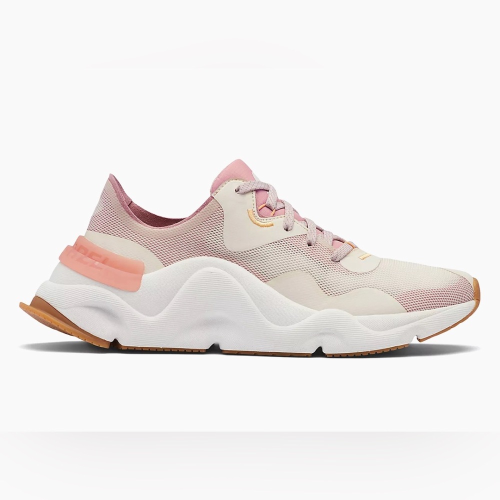 Sorel Kinetic Renegade Float Sneakers Pink Ivory